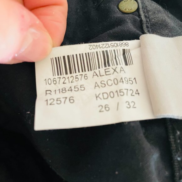 "Alexa" Mavi black jeans - Picture 2 of 2